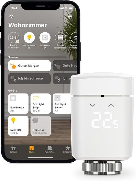 Eve Thermo (Apple Home) Smartes Heizkörperthermostat | hvid 1