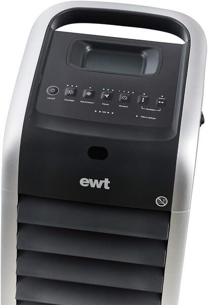 EWT Multipro 904090 Fläkt/luftkylare/värmefläkt | svart/grå 3