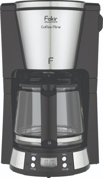 Fakir Coffee Mine Filterkaffeemaschine | silber/schwarz 1