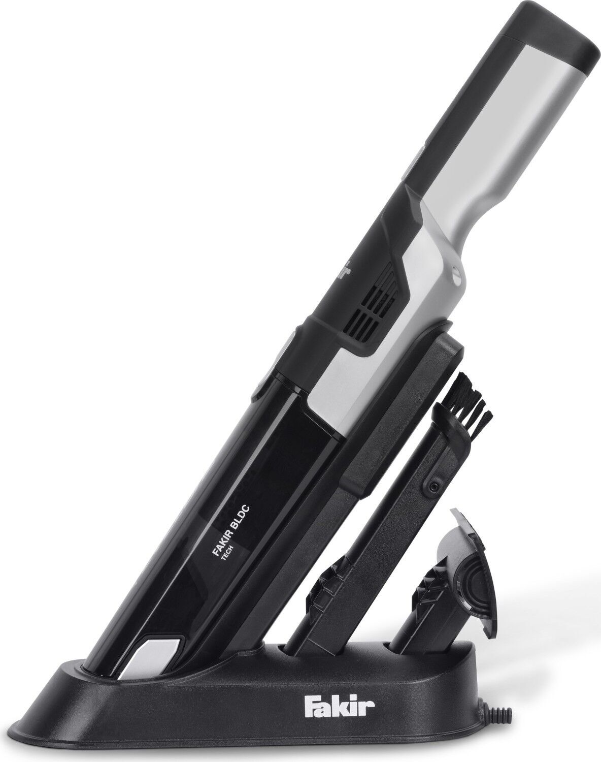 Fakir Premium AS 1110 LT Akku-Handstaubsauger schwarz/silber