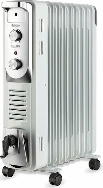 Fakir RF-09 Turbo Plus Ölradiator | grau 1
