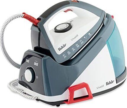 Fakir Vivaldi Dampfbügelstation | weiß/grau 1