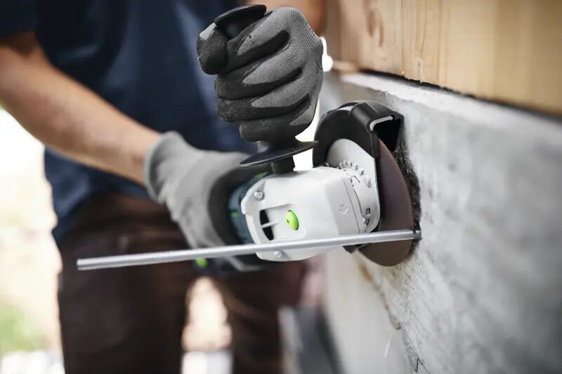 Festool AGC 18-125 EB-Basic cordless angle grinder without battery | blue/black, image 2 of 5