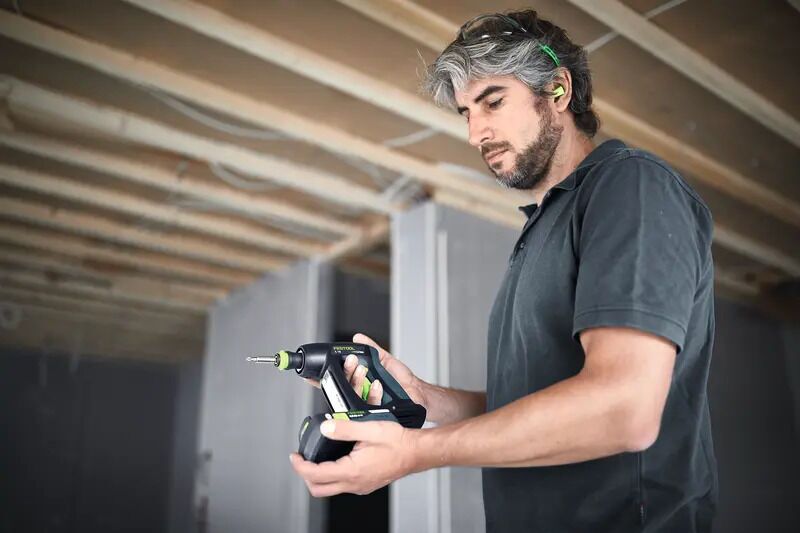 Festool C 18-Basic Batteridriven borrskruvdragare utan batteri | blå/svart, image 3 of 5