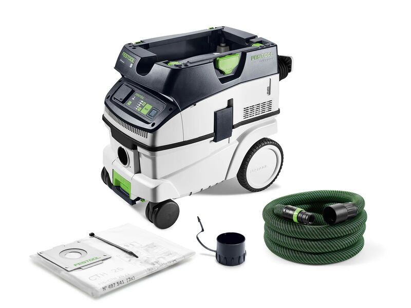 Festool CTH 26 E Cleantec Absaugmobil | weiß/schwarz 1