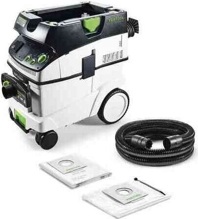 Festool CTL 36 E AC-LHS Cleantec Mobile extraction unit | white/black 1