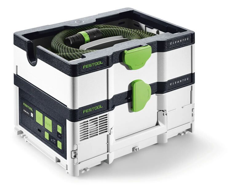 Festool CTLC SYS I-Basic Cleantec Akkukäyttöinen imuri ilman akkua | valkoinen/musta 2