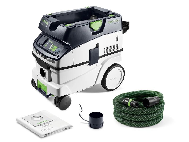 Festool CTM 26 E Cleantec Imukärry | valkoinen/musta 1
