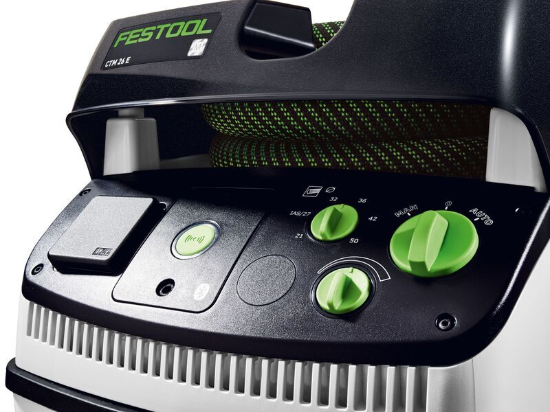 Festool CTM 26 E Cleantec Mobile extraction unit | white/black 4