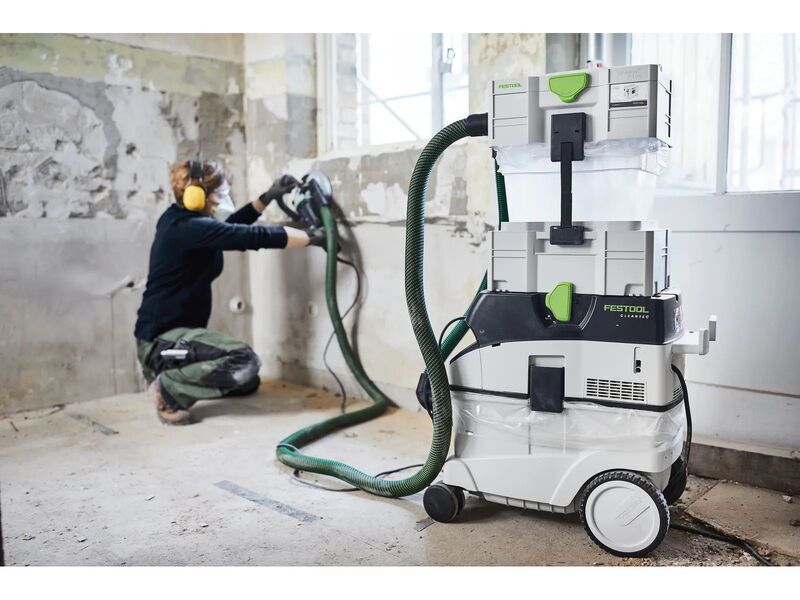 Festool CTM 36 E AC RENOFIX Cleantec Imukärry | valkoinen/musta 5
