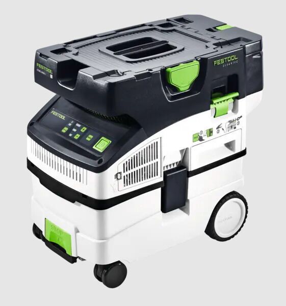 Festool CTMC MIDI I-Basic CLEANTEC batteridriven mobil dammsugare utan batteri | vit/svart, image 1 of 5
