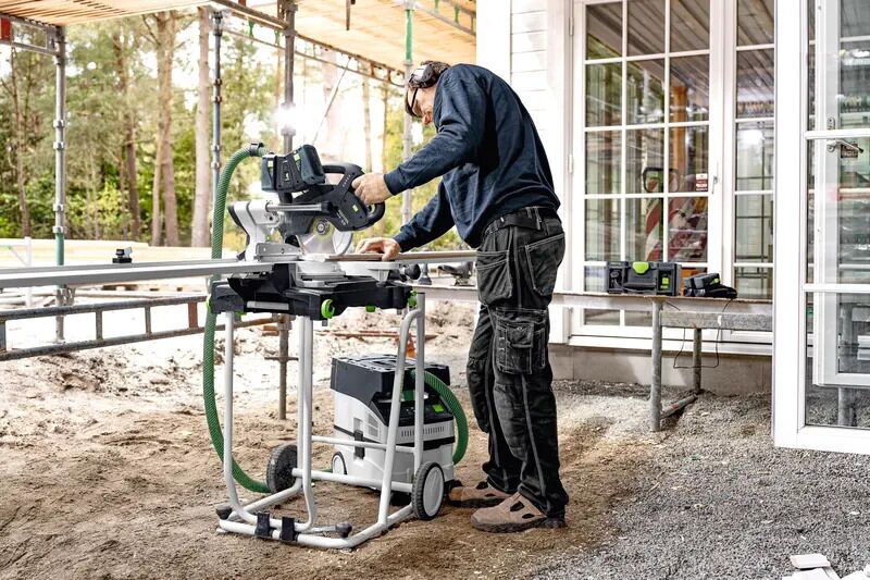 Festool CTMC MIDI I-Basic CLEANTEC batteridriven mobil dammsugare utan batteri | vit/svart, image 4 of 5