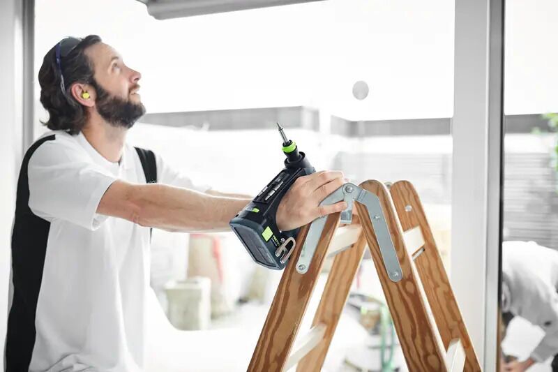 Festool CXS 18 C 3,0-Plus Batteridriven borrskruvdragare utan batteri | blå/svart, image 2 of 5