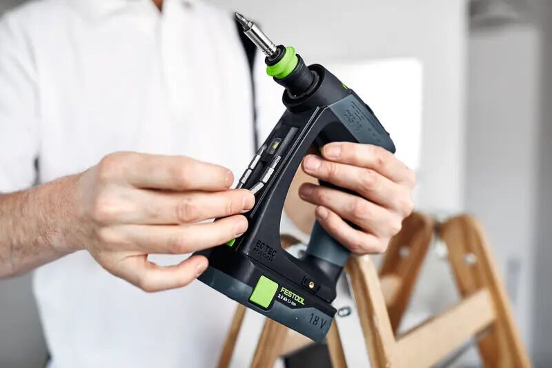 Festool CXS 18 C 3,0-Plus Batteridriven borrskruvdragare utan batteri | blå/svart, image 5 of 5