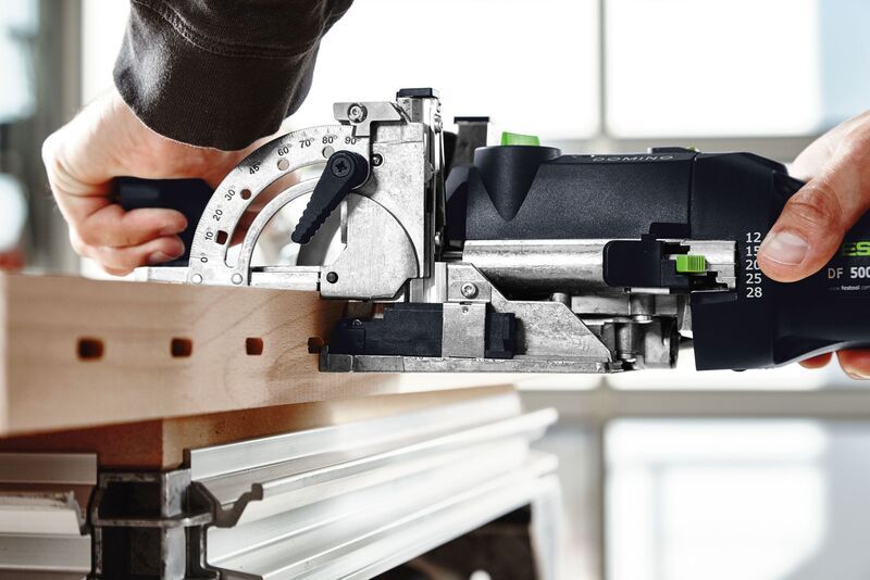 Festool DF 500 RQ-Plus DOMINO Dowel Joiner | white/black 3