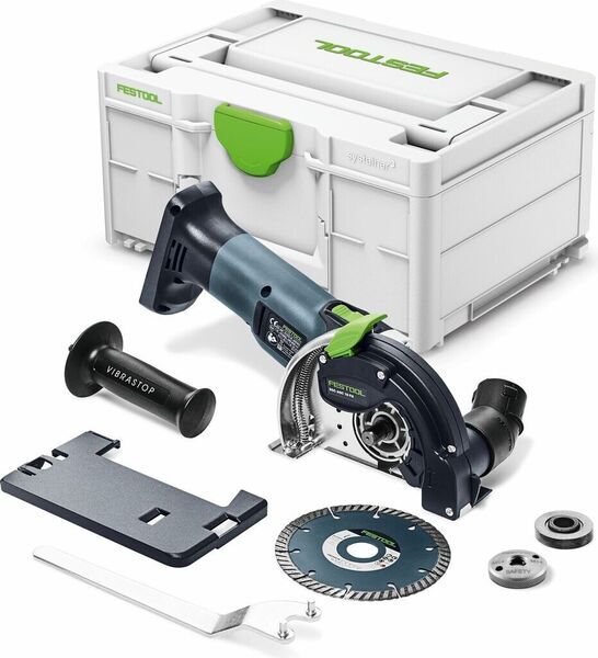 Festool DSC-AGC 18-125 FH Li EB-Basic Cordless Freehand Cutting System without Battery | blue/black, image 1 of 4