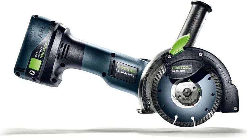 Festool DSC-AGC 18-125 FH Li EB-Basic Cordless Freehand Cutting System without Battery | blue/black, image 2 of 4