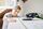 Festool DTSC 200-Basic Cordless Delta Sander without Battery | black/blue, thumbnail 4 of 5