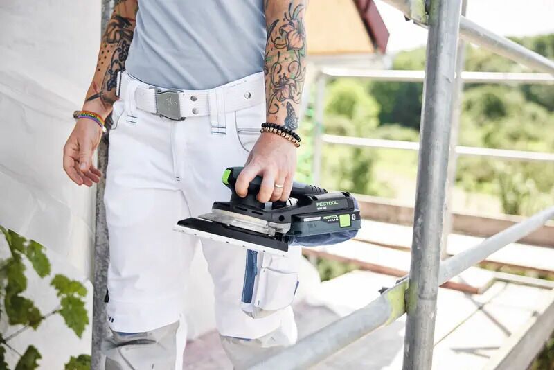 Festool DTSC 200-Basic Cordless Delta Sander without Battery | black/blue, image 5 of 5