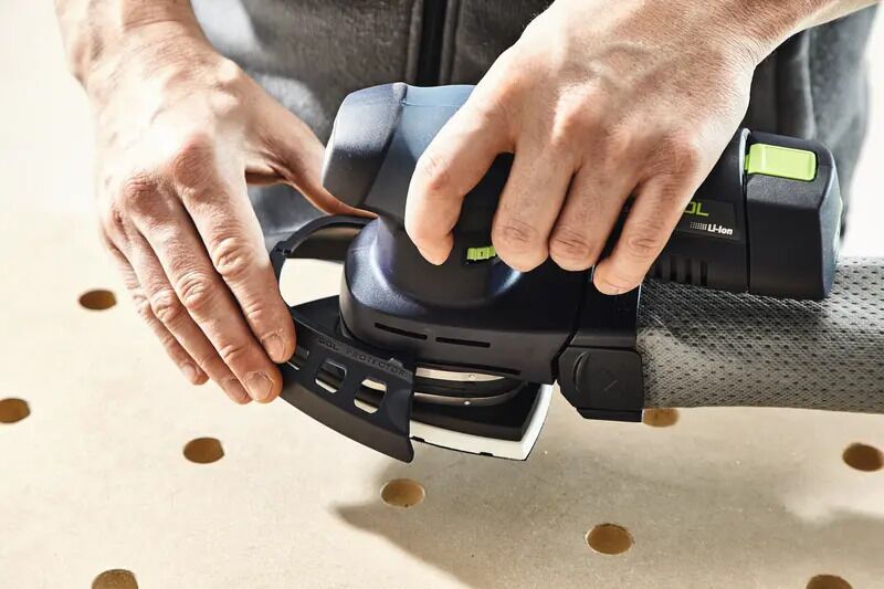 Festool DTSC 400 Basic Akku-Deltaschleifer ohne Akku | schwarz/blau, image 3 of 5