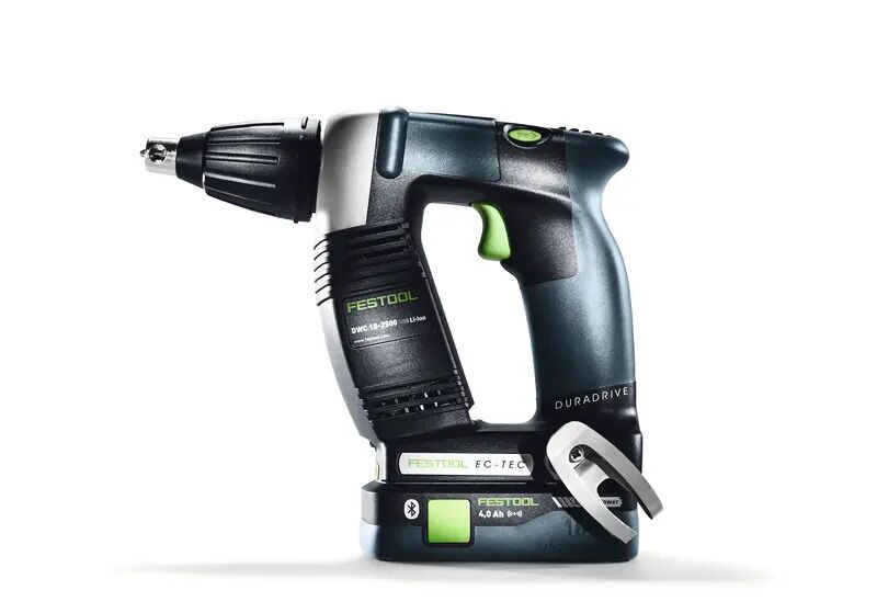 Festool DWC 18-4500 Basic DURADRIVE Batteridriven Gipsskruvdragare utan Batteri | blå/svart, image 3 of 5
