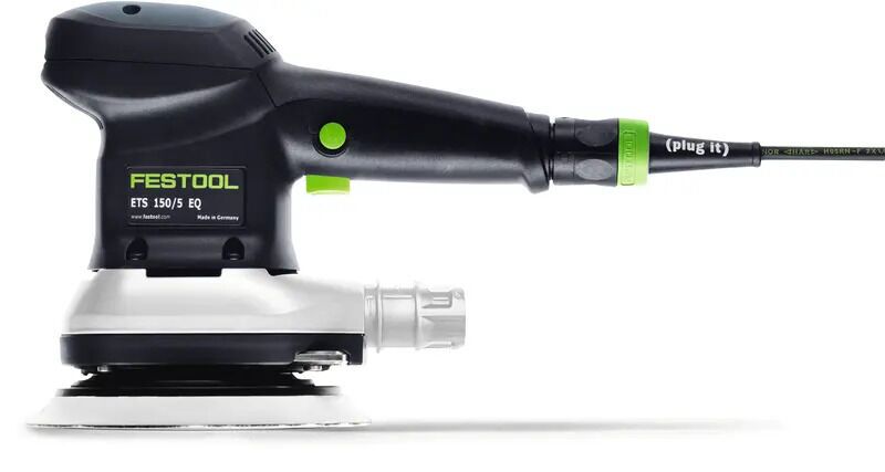Festool ETS 150/5 EQ-Plus excenterslip | svart/vit, image 4 of 5