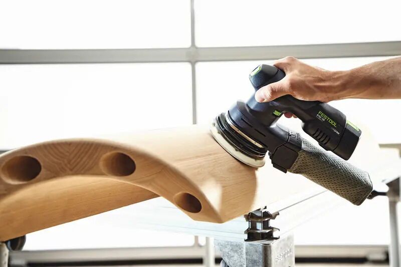 Festool ETSC 125-Basic Akku-Exzenterschleifer ohne Akku | schwarz/blau, image 3 of 5