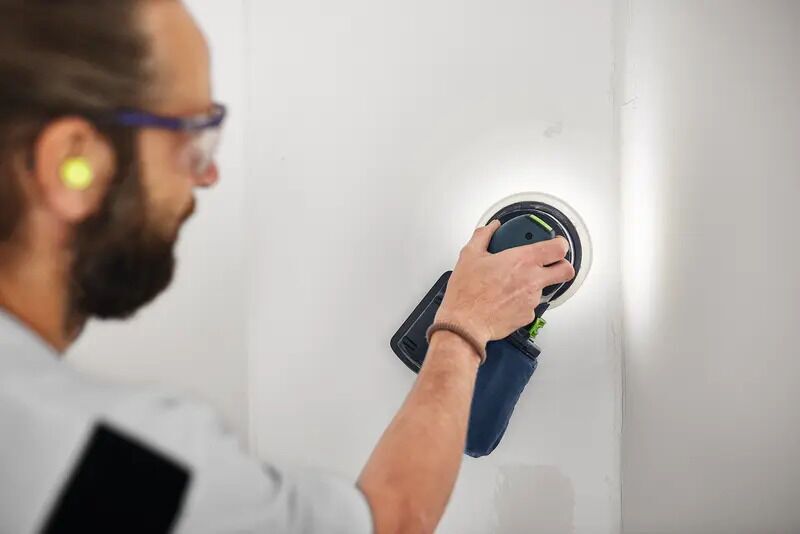 Festool ETSC 2 150-Basic Akku-Exzenterschleifer ohne Akku | schwarz/blau, image 4 of 5