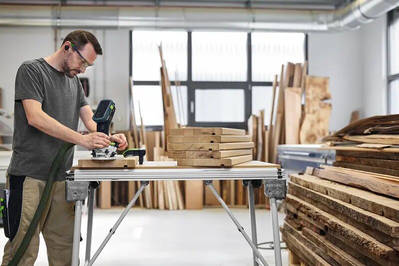 Festool MFKC 700 EB-Basic Batteridriven modulär kantfräs utan batteri | vit/svart, image 4 of 5