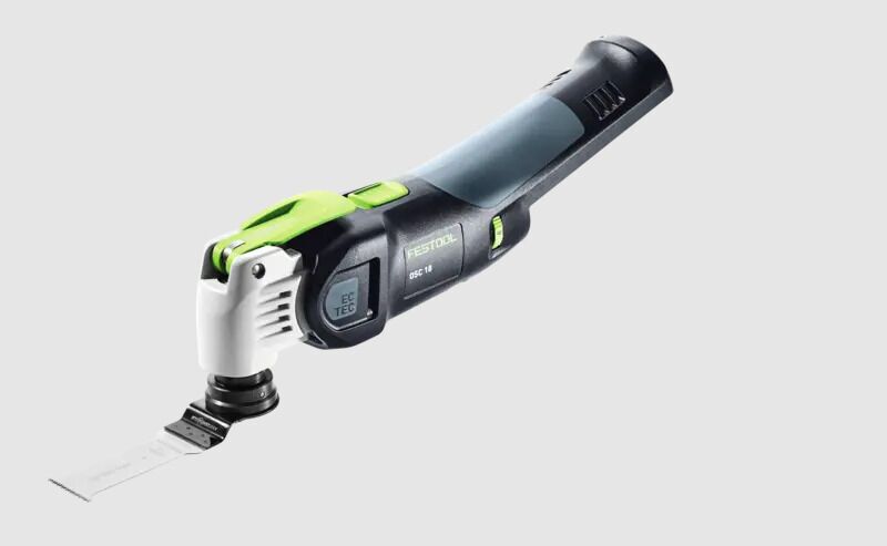 Festool OSC 18 E-Basic VECTURO Cordless oscillating tool without battery | blue/black, image 1 of 5