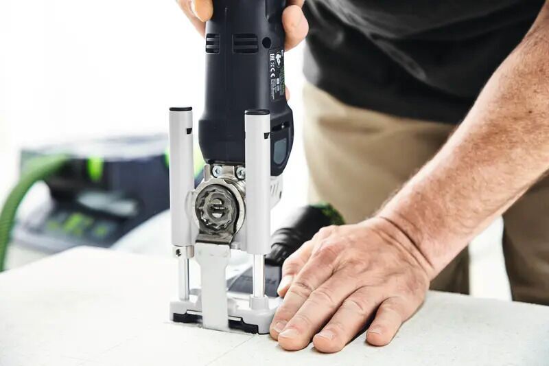 Festool OSC 18 E-Basic VECTURO Cordless oscillating tool without battery | blue/black, image 2 of 5