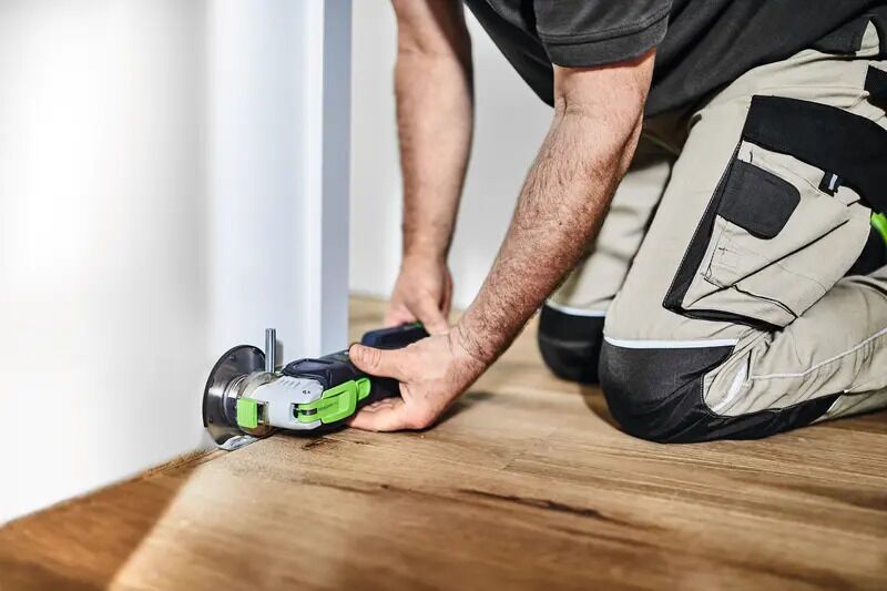 Festool OSC 18 E-Basic VECTURO Cordless oscillating tool without battery | blue/black, image 5 of 5