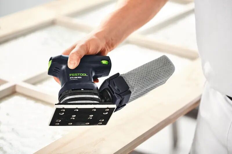 Festool RTS 400 REQ-Plus orbital sander | black/blue, image 4 of 5