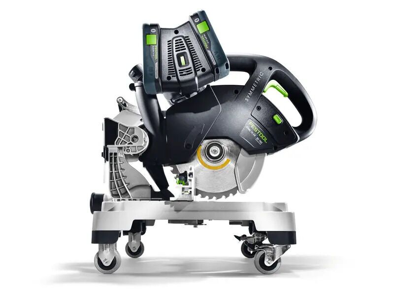 Festool SYMC 70 EB-Basic SYMMETRIC Akku-Leistensäge ohne Akku | schwarz/blau, image 2 of 5