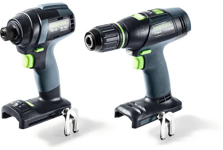 Festool TID 18 Basic-set T18 batteridrivna skruvdragare- och borrset utan batteri