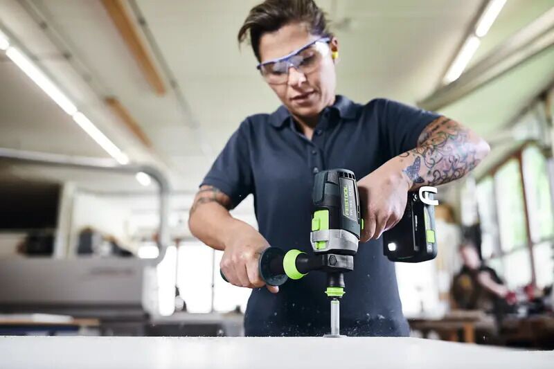 Festool TPC 18/4 I-Basic Quadrive Batteridriven slagborrskruvdragare utan batteri | blå/svart, image 3 of 5