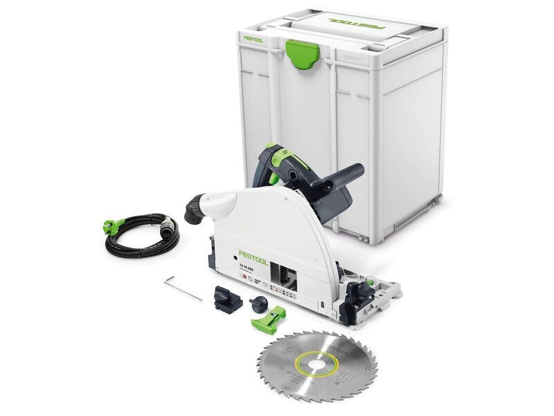 Festool TS 75 EBQ-Plus Piła zanurzeniowa | biały 1