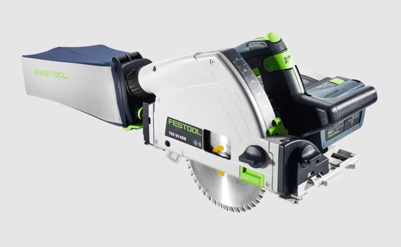 Festool TSC 55 KEB-Basic Batteridriven sänksåg utan batteri | blå/svart, image 2 of 5