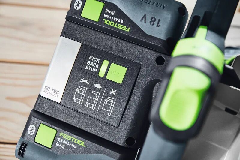 Festool TSC 55 KEB-Basic Batteridriven sänksåg utan batteri | blå/svart, image 3 of 5