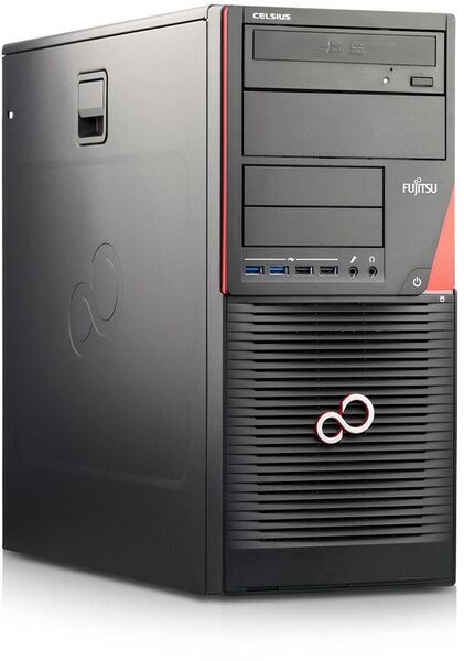 Fujitsu Celsius W530 | i5-4590 | 16 GB | 256 GB SSD | 500 GB HDD | DVD-RW | Win 10 Pro