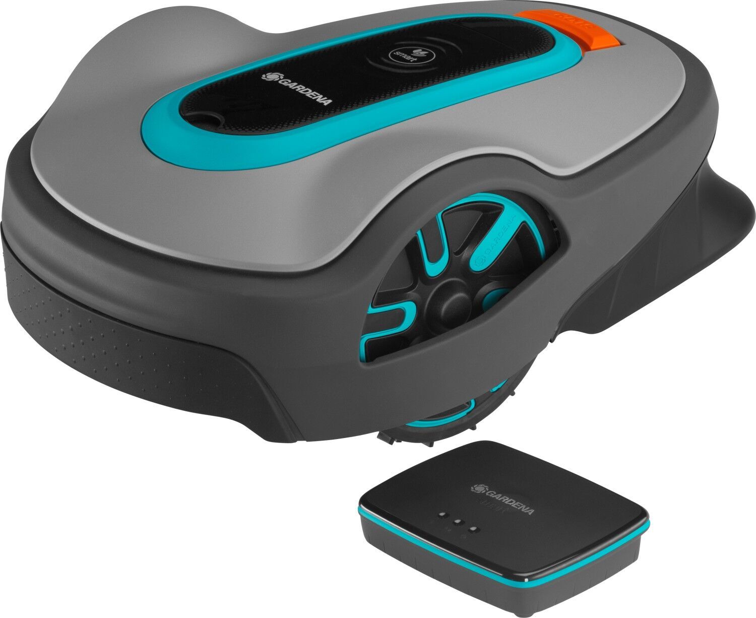 Gardena smart SILENO life 1.000 m² Mähroboter grau