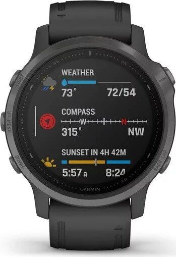 Garmin Fenix 6S Sapphire (2019) | black | black, image 2 of 5