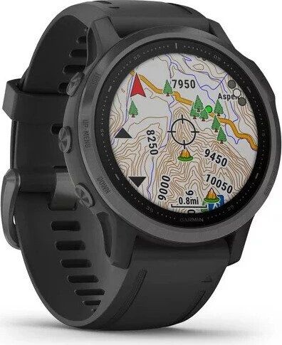 Garmin Fenix 6S Sapphire (2019) | black | black, image 3 of 5