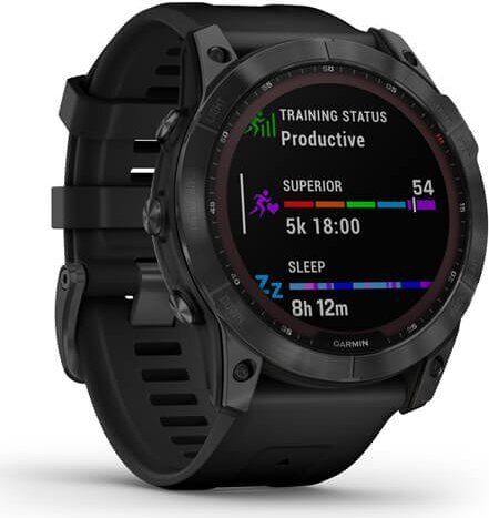 Garmin Fenix 7X Solar (2022) | czarny | czarny 2