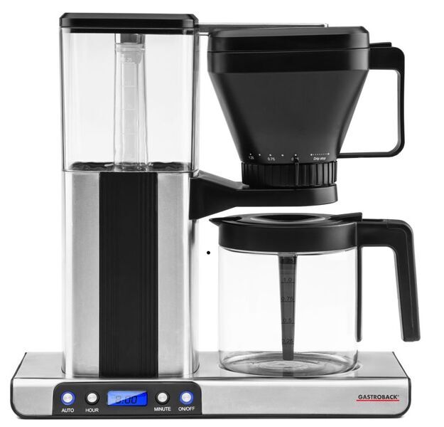 Gastroback Design Brew Advanced Filter Kaffeemaschine | silber