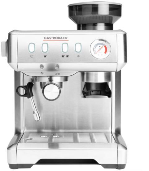 Gastroback Design Espresso Advanced Barista Ekspres do kawy z sitkiem | srebrny