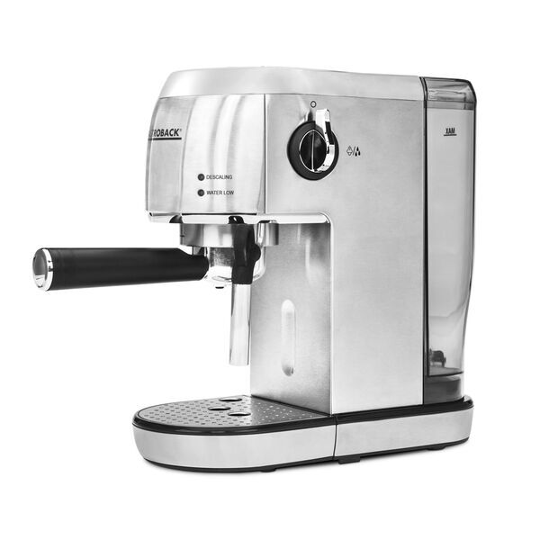 Gastroback Espresso Piccolo Siebträger Kaffeemaschine | silber
