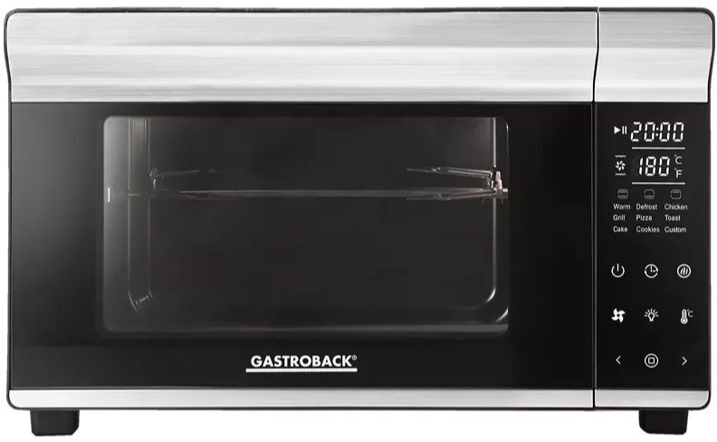 Gastroback Bistro Ovn Bake & Grill | sort/sølv