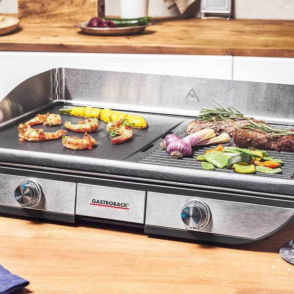 Gastroback Design Tischgrill Advanced Pro BBQ | silber 2
