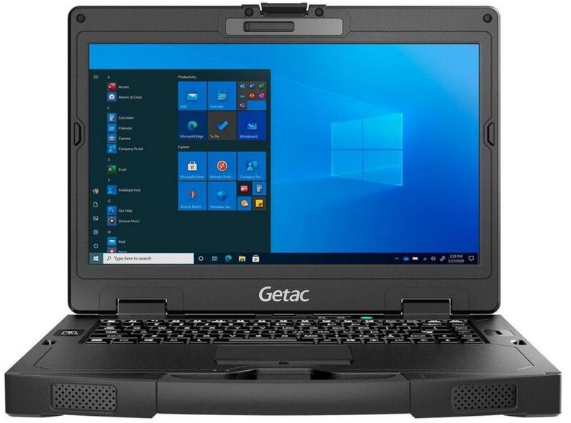 Getac S410 G3 | i7-8665U | 14" | 16 GB | 1 TB SSD | Touch | Backlit keyboard | Win 11 Pro | DE 1